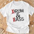 Drum And Bass Rum & Assintage Gray T-Shirt Geschenke für alte Männer