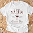 Espresso Martini Cocktail Club Social Club Coquette Women's T-Shirt Geschenke für alte Männer