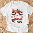 Esta Reina Nació En Marzo De 1995 Cumpleaños De Marzo Es Camiseta unisex Regalos para ancianos