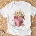 Fancy Dress & Carnival Retro Popcorn Costume Blue T-Shirt Geschenke für alte Männer