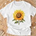 Florist And Sunflower T-Shirt Geschenke für alte Männer