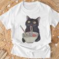 Ramen Gifts, Vintage Shirts, Funny Shirts, Ramen Shirts, Cat Shirts