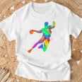 Handball Player s For And Handball Fans T-Shirt Geschenke für alte Männer