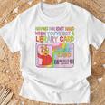 Having Fun Isn't Hard When You've Got A Library Card T-Shirt Gifts for Old Men