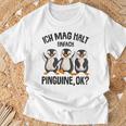 Ich Mag Halt Penguins Children's Girls' Penguin T-Shirt Geschenke für alte Männer