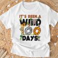 Its Been A Wild 100 Day Of School Animal Boys Girls Students T-Shirt Gifts for Old Men