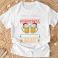 It's The Most Wonderful Time For A Beer Christmas Sweater T-Shirt Geschenke für alte Männer