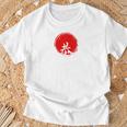 Japan Writing Backprint T-Shirt Geschenke für alte Männer