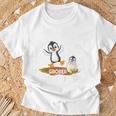 Kinder Endlich Großer Bruder Son Sibling Penguin T-Shirt Geschenke für alte Männer