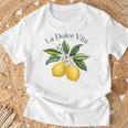 La Dolceita Lemon Italian Summer Limoncello Amalfi Coast T-Shirt Geschenke für alte Männer