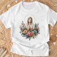 Our Lady Of Fatima Mother Mary Saint Mary Powerful Symbol T-Shirt Gifts for Old Men