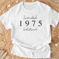 Limited Edition 1975 Birthday 1975 Born 1975Intage Blue T-Shirt Geschenke für alte Männer