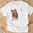 Mir Reichts Ich Geh Reiten Pferde Girl's Equestrian Women's T-Shirt Geschenke für alte Männer