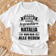 Name Nataliaorname Namensgeschenke Namenstag Fun T-Shirt Geschenke für alte Männer