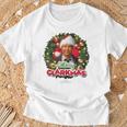 National Lampoon's Christmasacation Merry Clarkmas Blue T-Shirt Geschenke für alte Männer