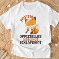 My Official Favourite Sleep Fox Pyjamas Fox T-Shirt Geschenke für alte Männer