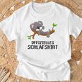 Official Sleep Pyjamas Nightdress Koala Gray T-Shirt Geschenke für alte Männer