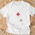 Piste Doctor Costume For Skiers Apres Ski T-Shirt Geschenke für alte Männer