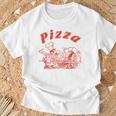Pizza Box Cardboard Italian Retro Logo T-Shirt Geschenke für alte Männer