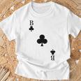 Playing Card Cross Bube Card Game Day Carnival Costume T-Shirt Geschenke für alte Männer