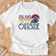 Still Plays Outside Vintage Camping And Hiking T-Shirt Gifts for Old Men