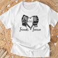 Regalo Best Friend Forever Matching Bff Para 2 Infinity Bestie Cuello Camiseta unisex Regalos para ancianos