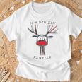 I Am A Reindeer Fun Christmas Gray T-Shirt Geschenke für alte Männer