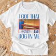 Retrointage I Got-That Dog In Me Hotdog Women's T-Shirt Geschenke für alte Männer