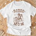 Rodeo Mom Western Cowboy Mommy Family Matching Mother's Day T-Shirt Gifts for Old Men
