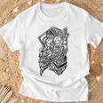 Sirvientaalkiria Ikinga Guerrera Del Norte Camiseta unisex Regalos para ancianos