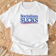 Socialism Sucks S T-Shirt Geschenke für alte Männer