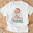 Team Christkind Christmas Eve Family Costume T-Shirt Geschenke für alte Männer