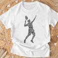 Tennis Tennis Player Boys' T-Shirt Geschenke für alte Männer