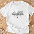 Vintage Kyoto Japónacaciones Japón Lover Camiseta unisex Regalos para ancianos