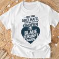 Wir Sind Ekelhafd Wenn Wir Kindern Eine Blaue Zukunft Bauen T-Shirt Geschenke für alte Männer