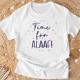 Women's Time For Alaaf Confetti In Heart Fancy Dress Carnival Outfit T-Shirt Geschenke für alte Männer