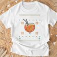 They See Me Aperollin' X Merry Spritzmas Xmas Christmas Long-Sleeved T-Shirt Geschenke für alte Männer