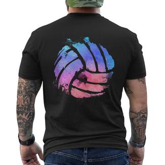 Beacholleyball Player -Olleyball T-Shirt mit Rückendruck - Seseable