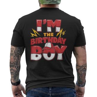 Im The Birthday Boy Family Party Decorations Men's T-shirt Back Print - Monsterry