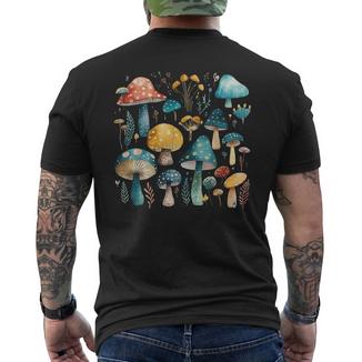Chemise Champignon Beaux Champignons T-shirt imprimé au dos - Cadeauxyz