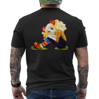 Japanese Candy Retro Vintage 80S Streetwear Anime Manga Men's T-shirt Back Print - Monsterry