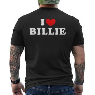 I Love Billie I Love Billie T-Shirt mit Rückendruck - Geschenkecke