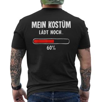 Mein Kostümladen Noch Ladebalken For Nerd Carnival T-Shirt mit Rückendruck - Geschenkecke