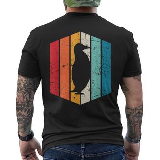 Penguin Intage Penguin Lover Penguin T-Shirt mit Rückendruck - Seseable