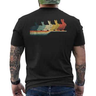Retro Rabbit T-Shirt mit Rückendruck - Geschenkecke