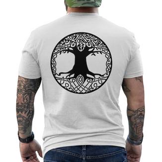 Arbre Deie Celtique Royaume-Uni Écosse T-shirt imprimé au dos - Cadeauxyz