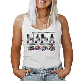 Mama Truck Mom Monster Trucks Are My Jam Truck Lovers Mother Women Tank Top - Thegiftio UK