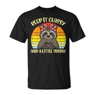Raccoon 'Keep It Classy, Little Trashy' Unisex T-Shirt for Women & Kids - Raccsy CA