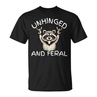 Unhinged Raccoon Vintage T-Shirt - Wild Style for Fun Fans - Raccsy CA