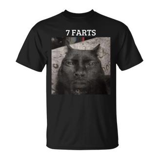 7 Farts Silly Meme Cat Meme Cat Meme T-Shirt - Monsterry